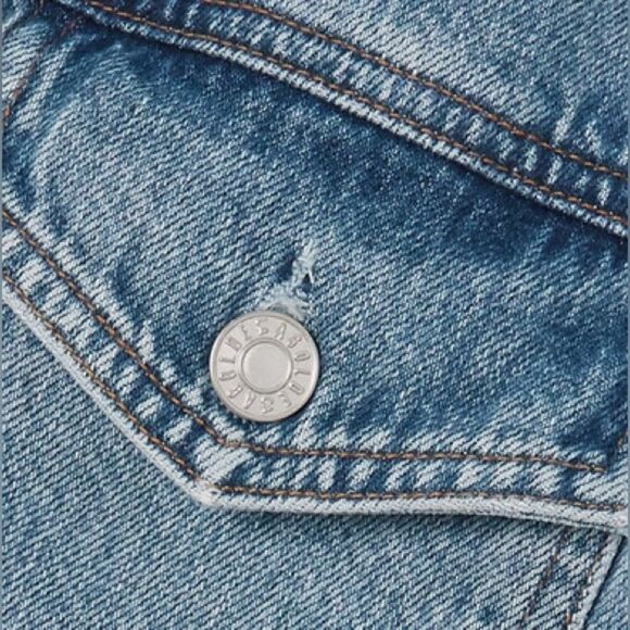 AGOLDE Rio Zora Denim Playsuit - Mid denim - Picture 7 of 13